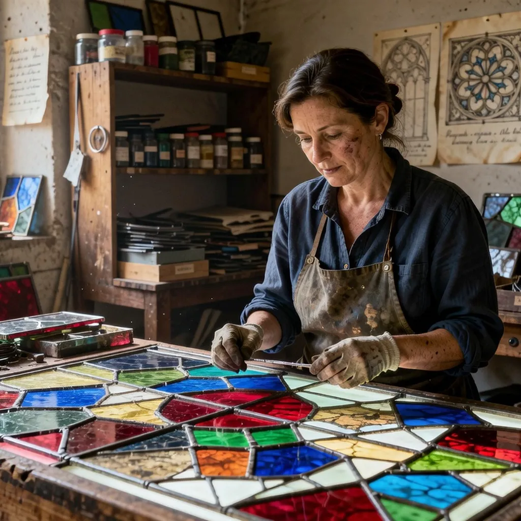 Restaurer les vitraux médiévaux d'Alsace : entretien avec Dr. Élise Brunner